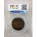 AUSTRALIA 1950Y . ONE 1 PENNY . MINT ERROR . PCGS XF40